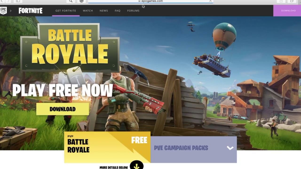 How To Download Fortnite For Free On Mac
